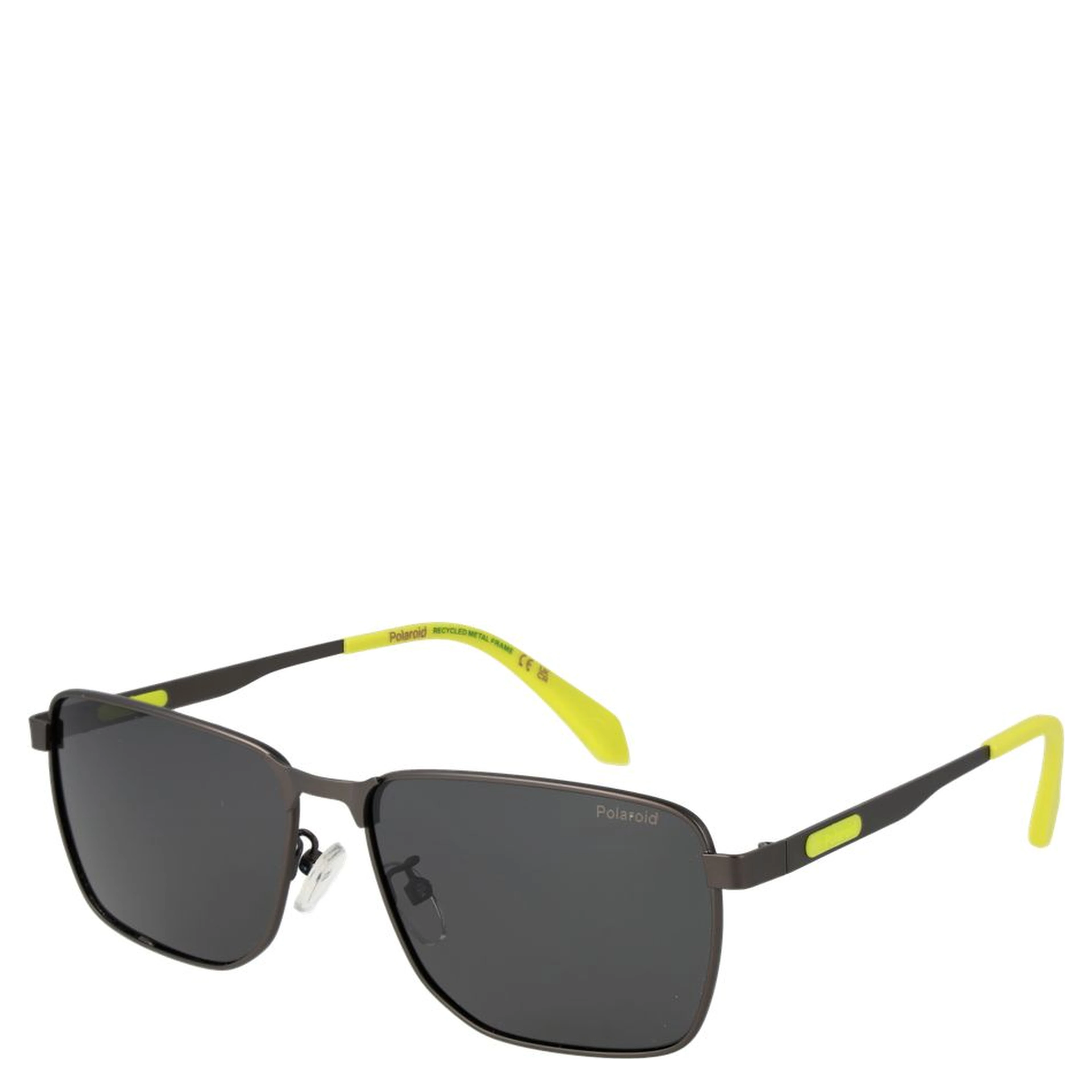 Gray Metal Sunglasses