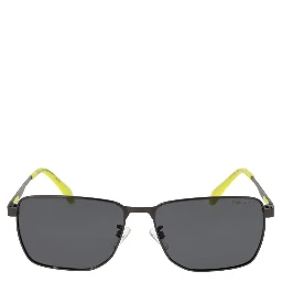 Gray Metal Sunglasses