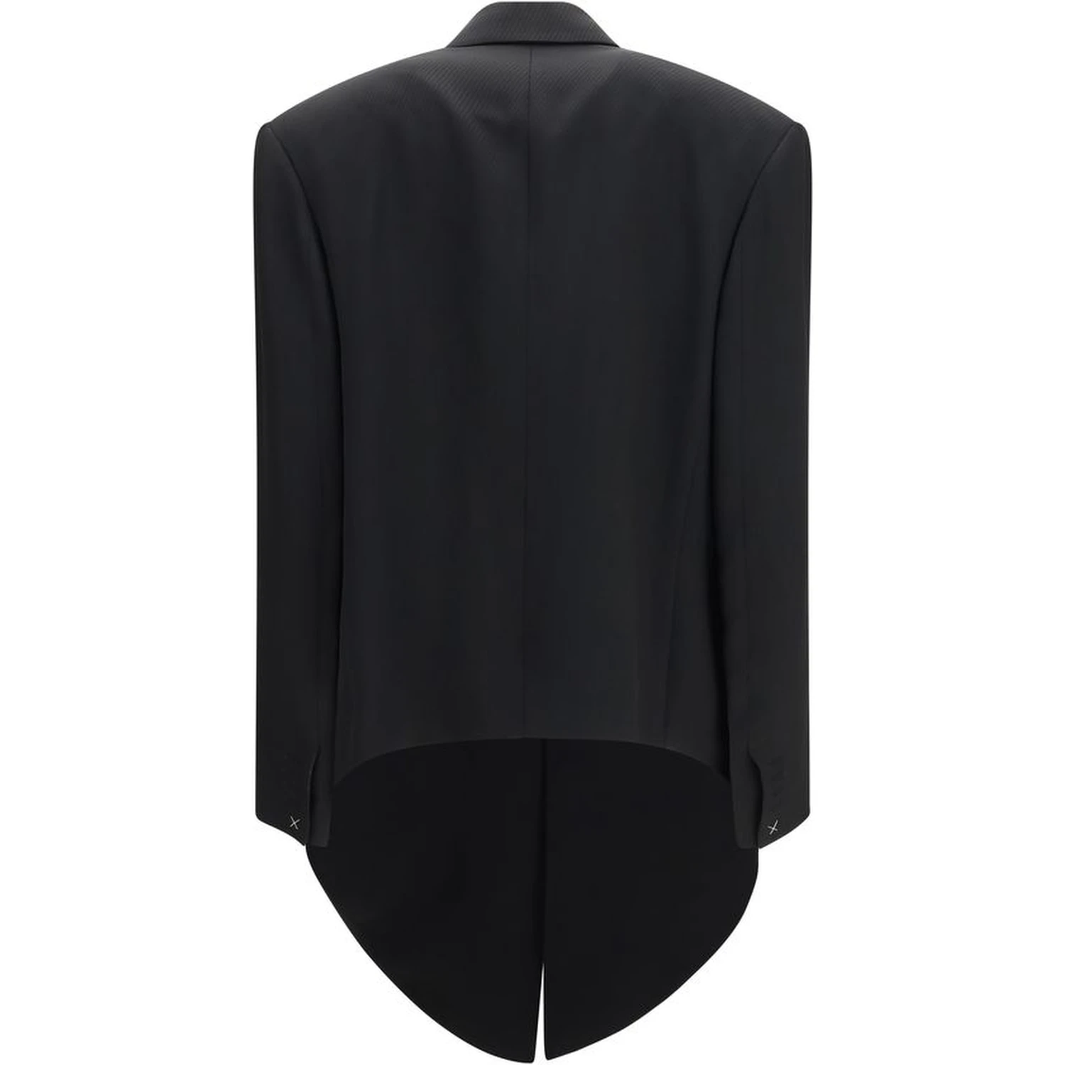 Black Viscose Coat