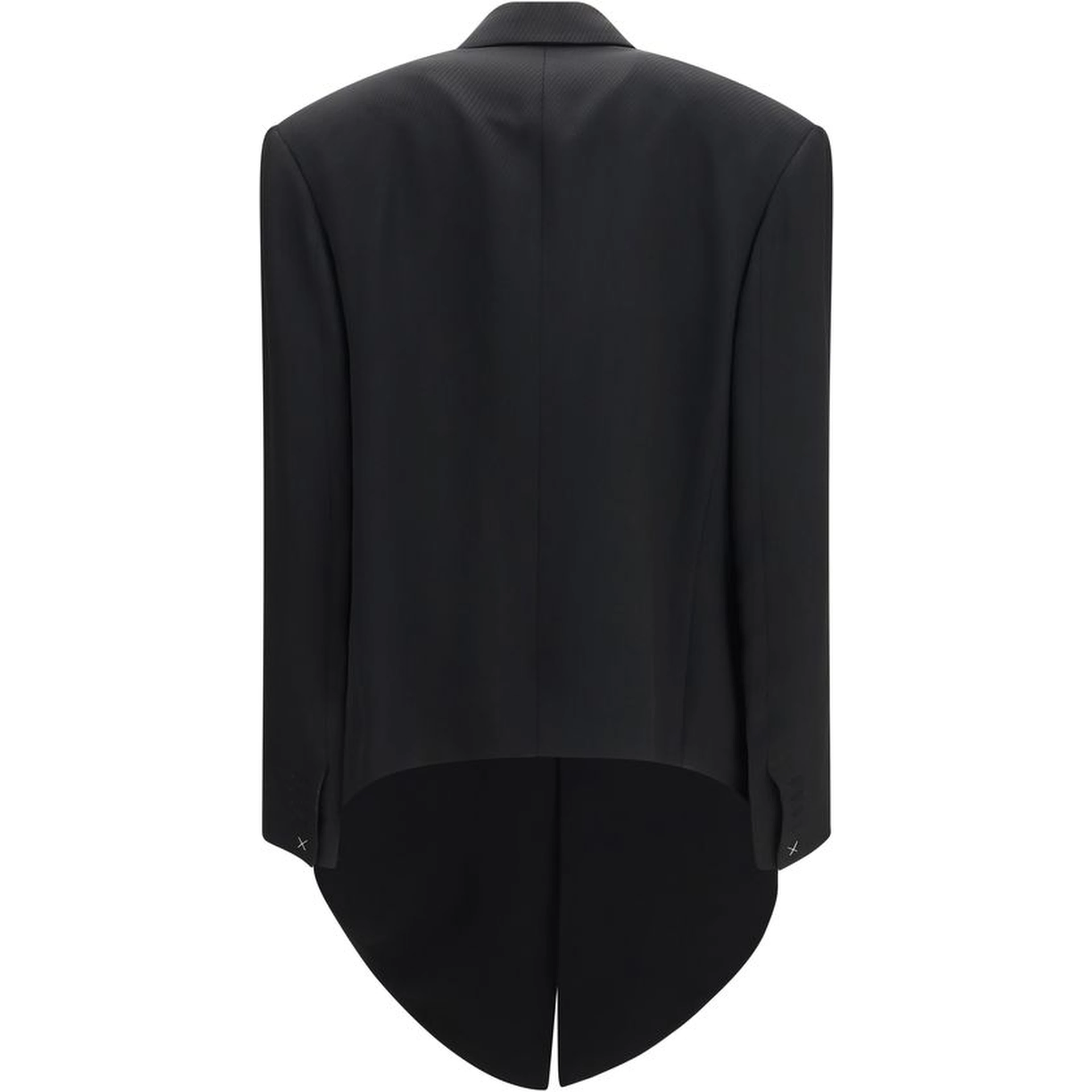 Black Viscose Coat