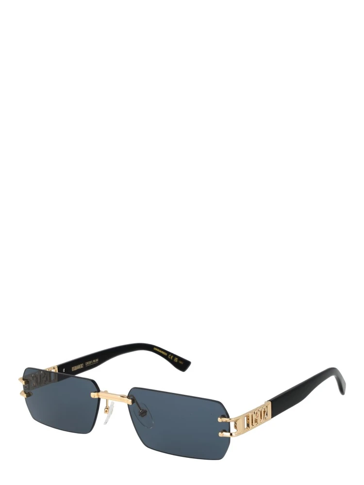 Gold Metal Sunglasses