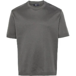 Gray Cotton T-Shirt