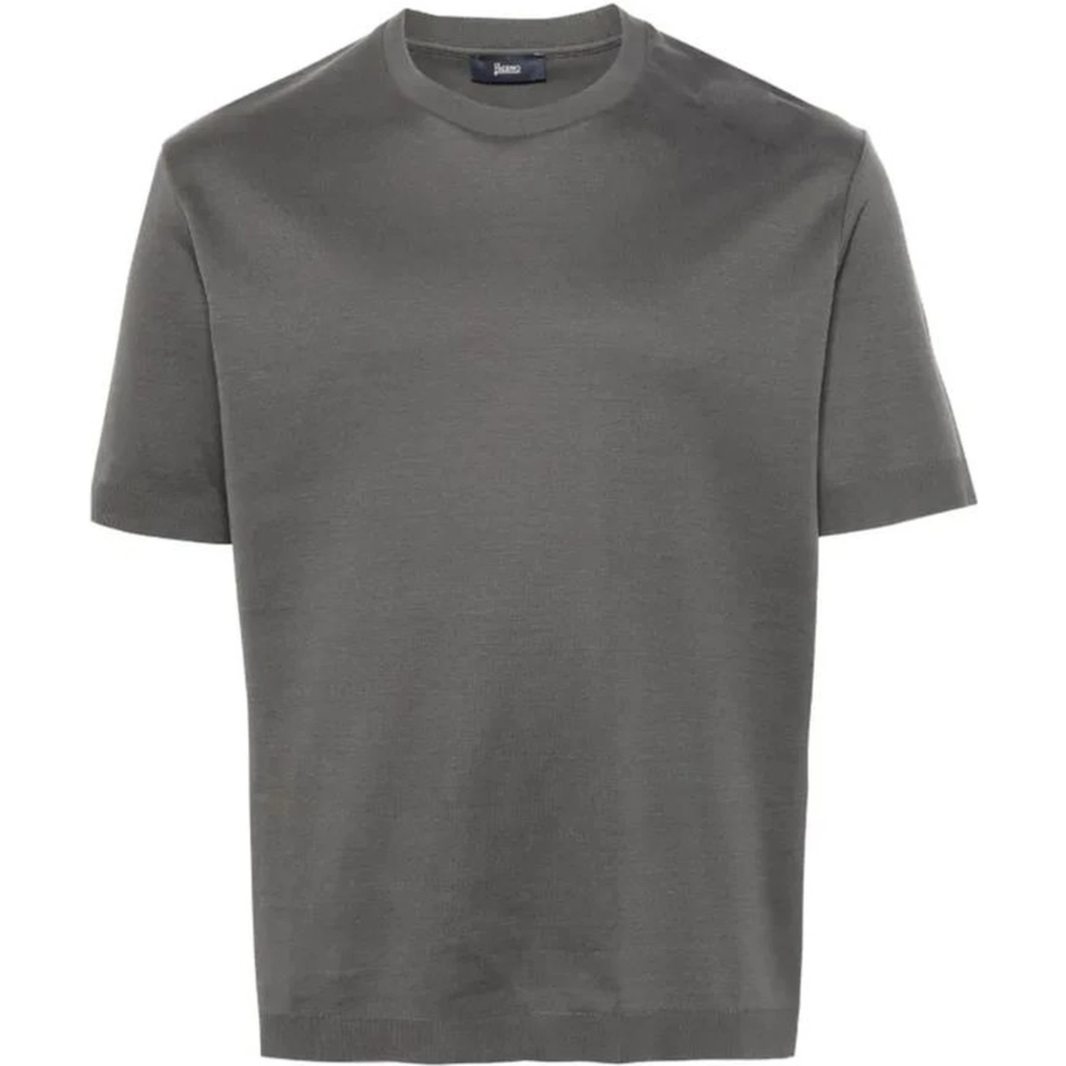 Gray Cotton T-Shirt