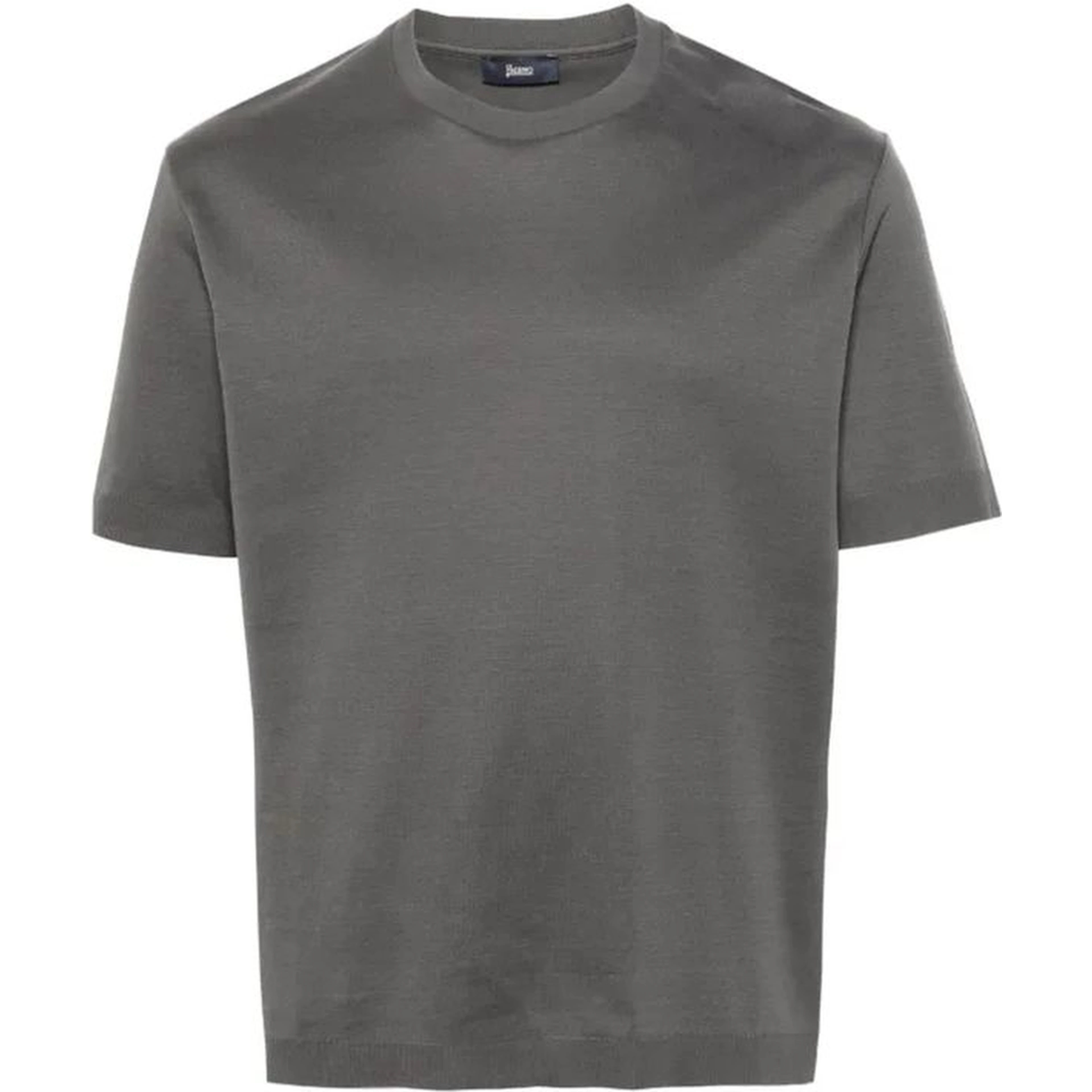 Gray Cotton T-Shirt