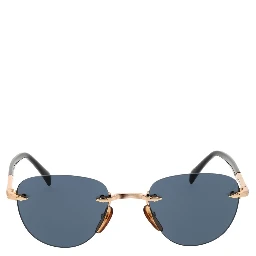 Rose Gold Metal Sunglasses