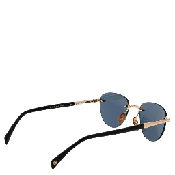 Rose Gold Metal Sunglasses