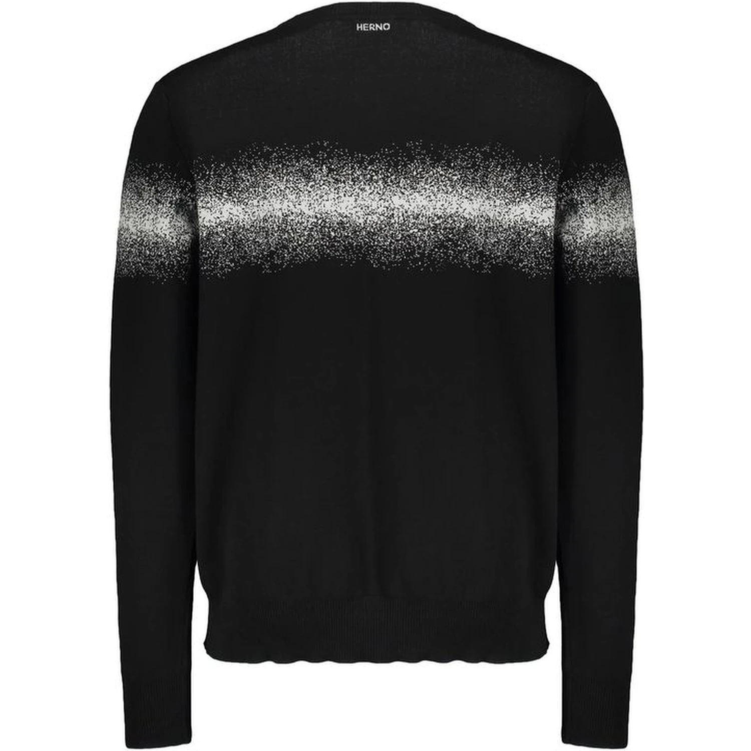 Black Cotton Sweatshirt