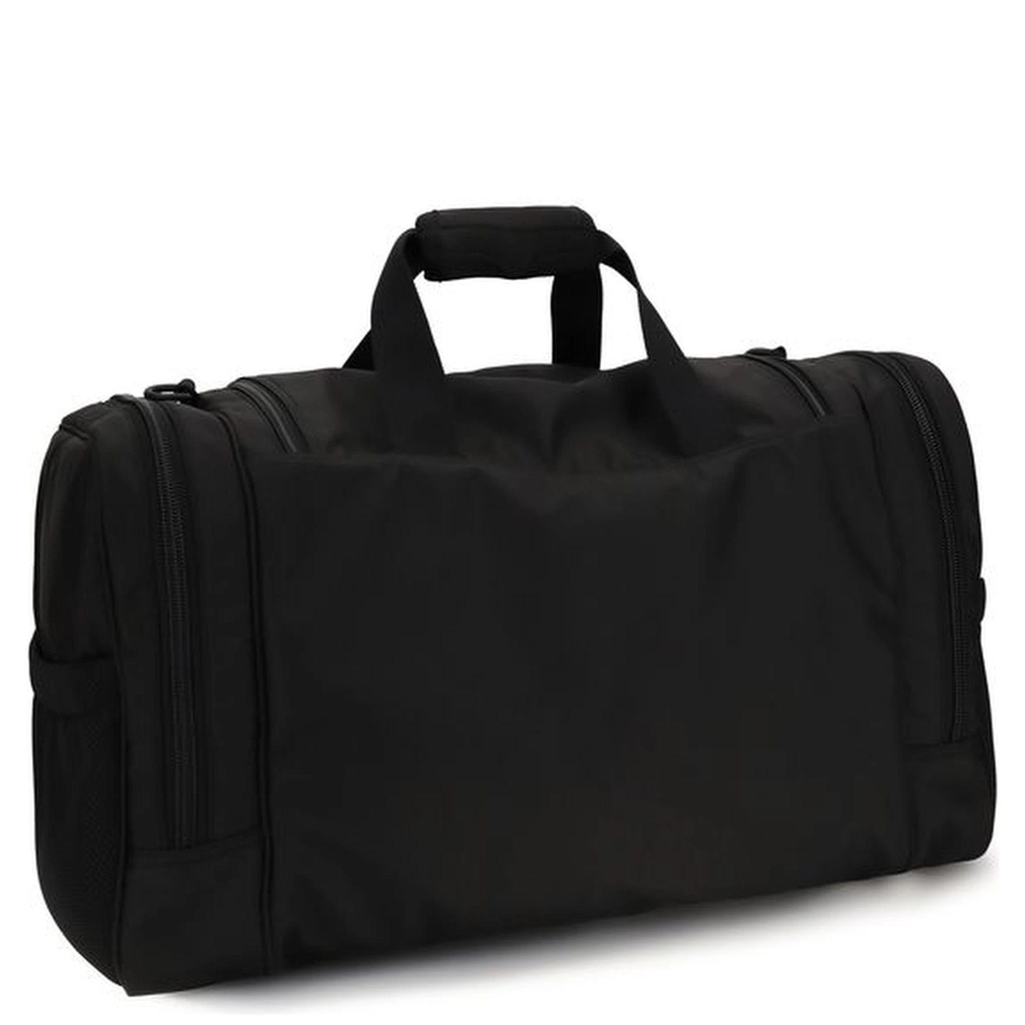 حقيبة كتف بوس توروس من جلد العجل الأسود