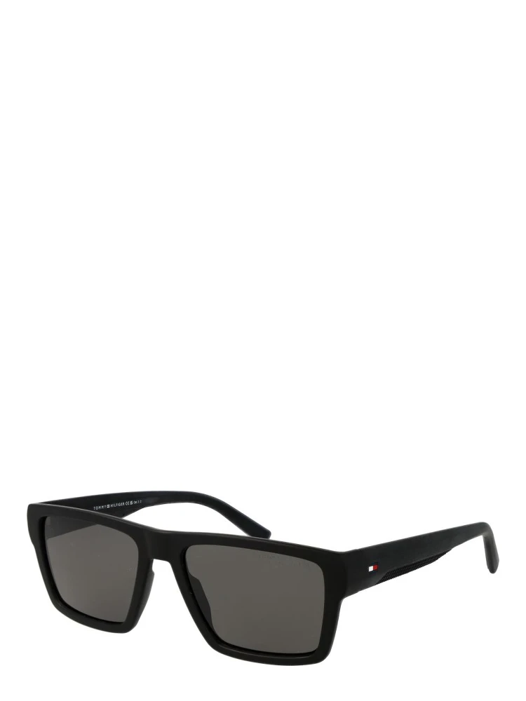Black Polyamide Sunglasses