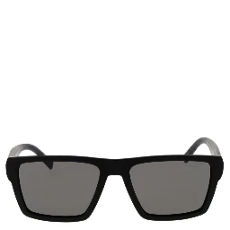Black Polyamide Sunglasses