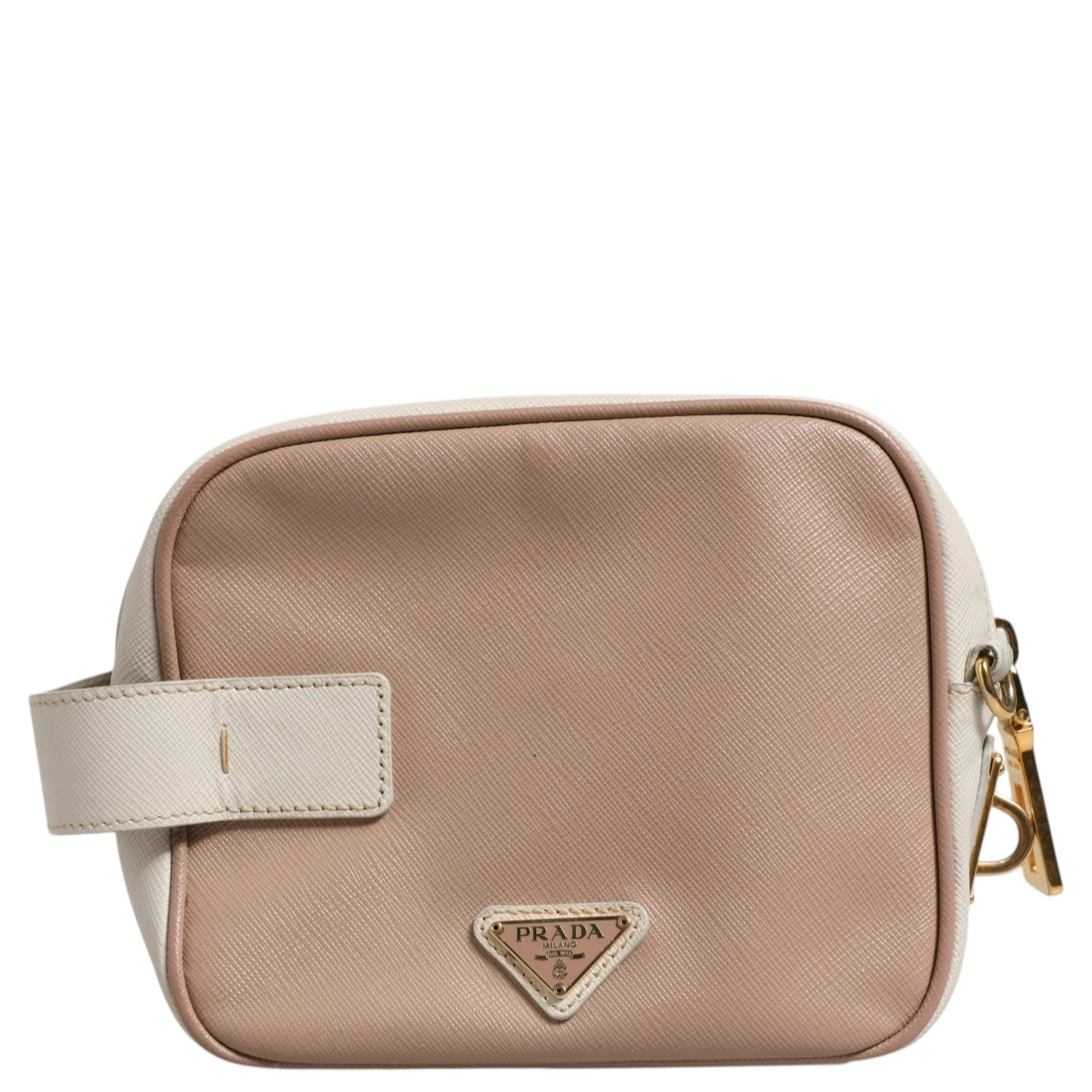 Clay Gray Small Leather Shoulder Bag