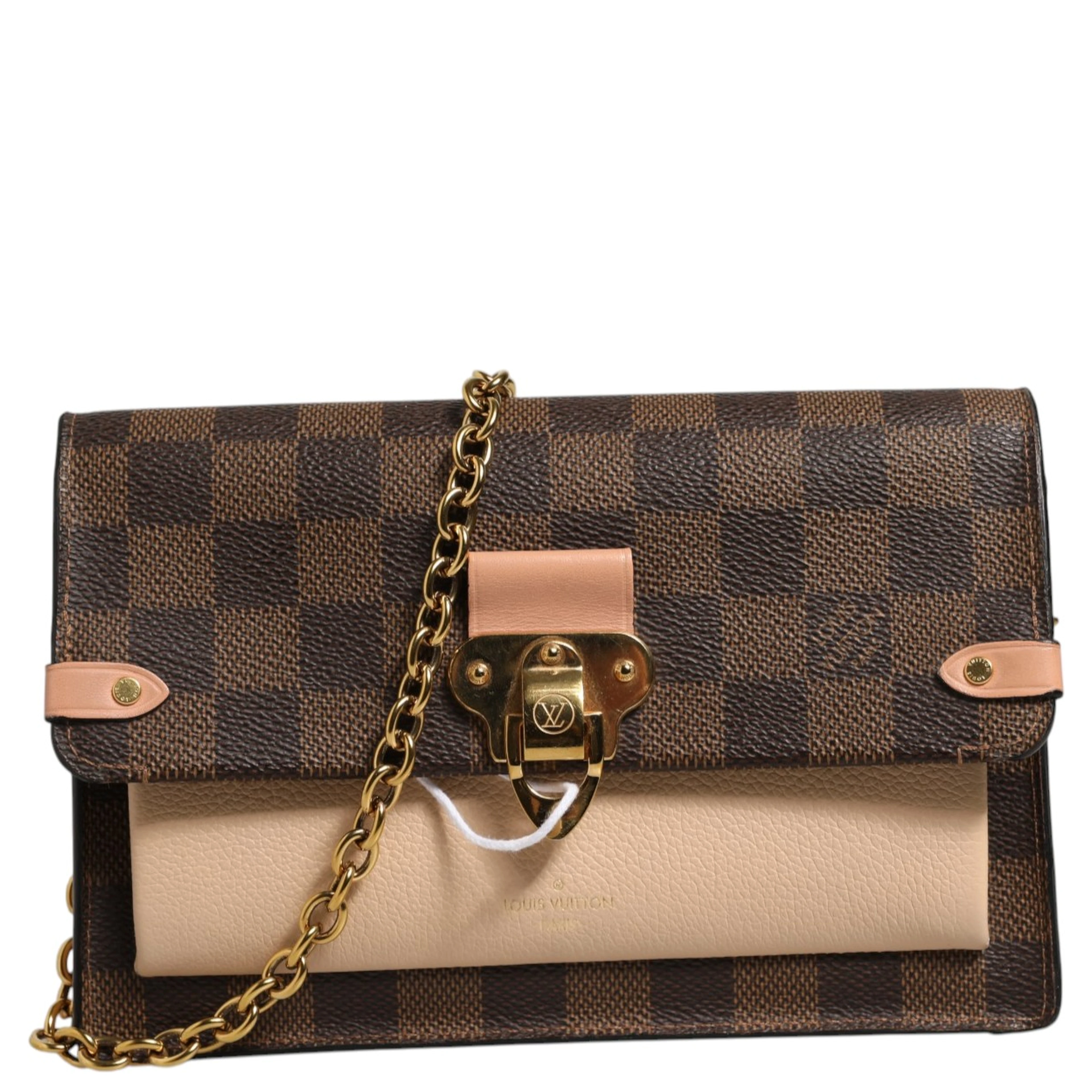 Damier Ebene Vavin Chain Wallet