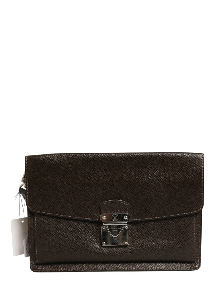 Belaia Clutch Taiga Leather