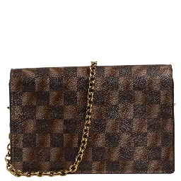 Damier Ebene Vavin Chain Wallet