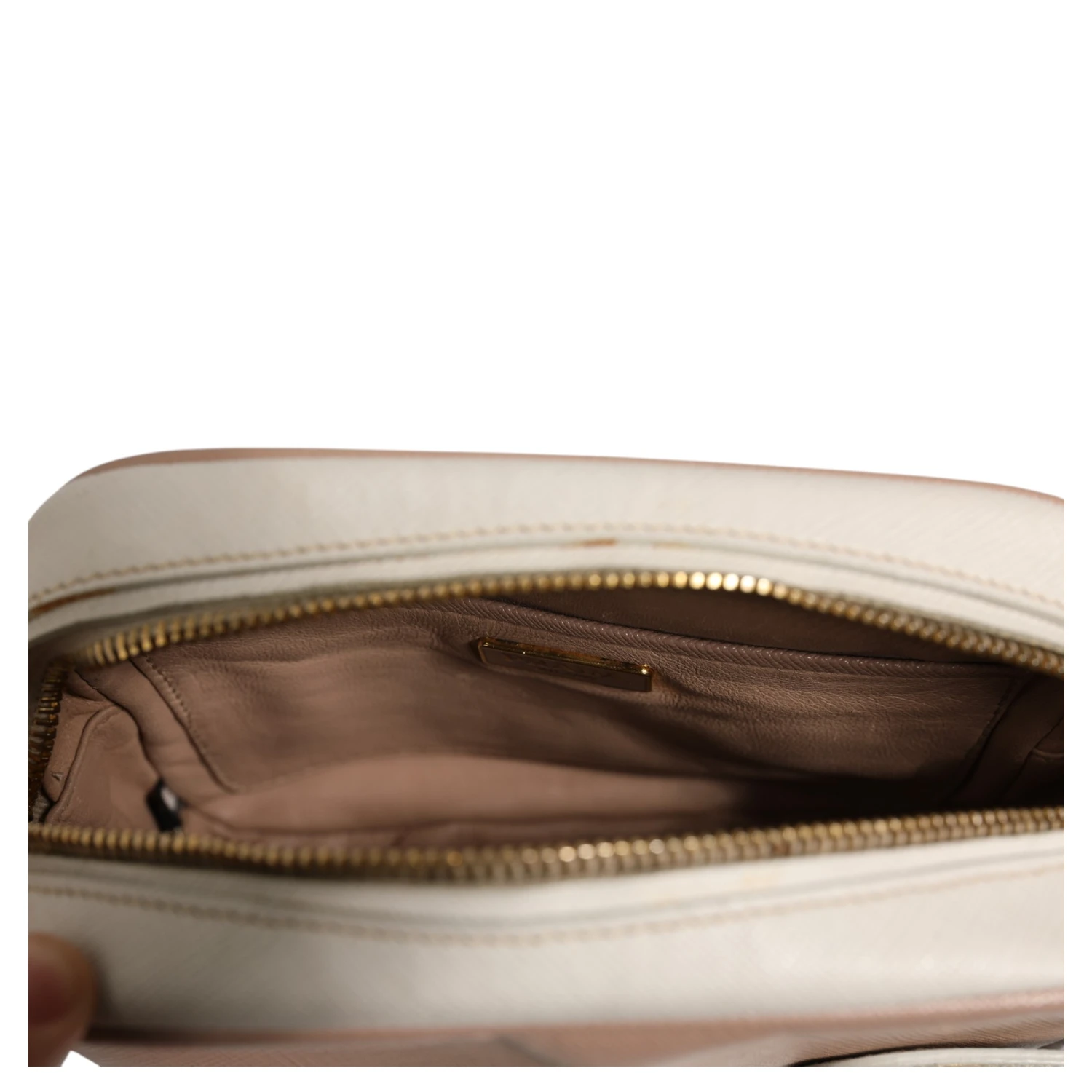 Clay Gray Small Leather Shoulder Bag