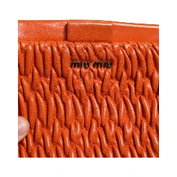 Orange crystal crossbodybag