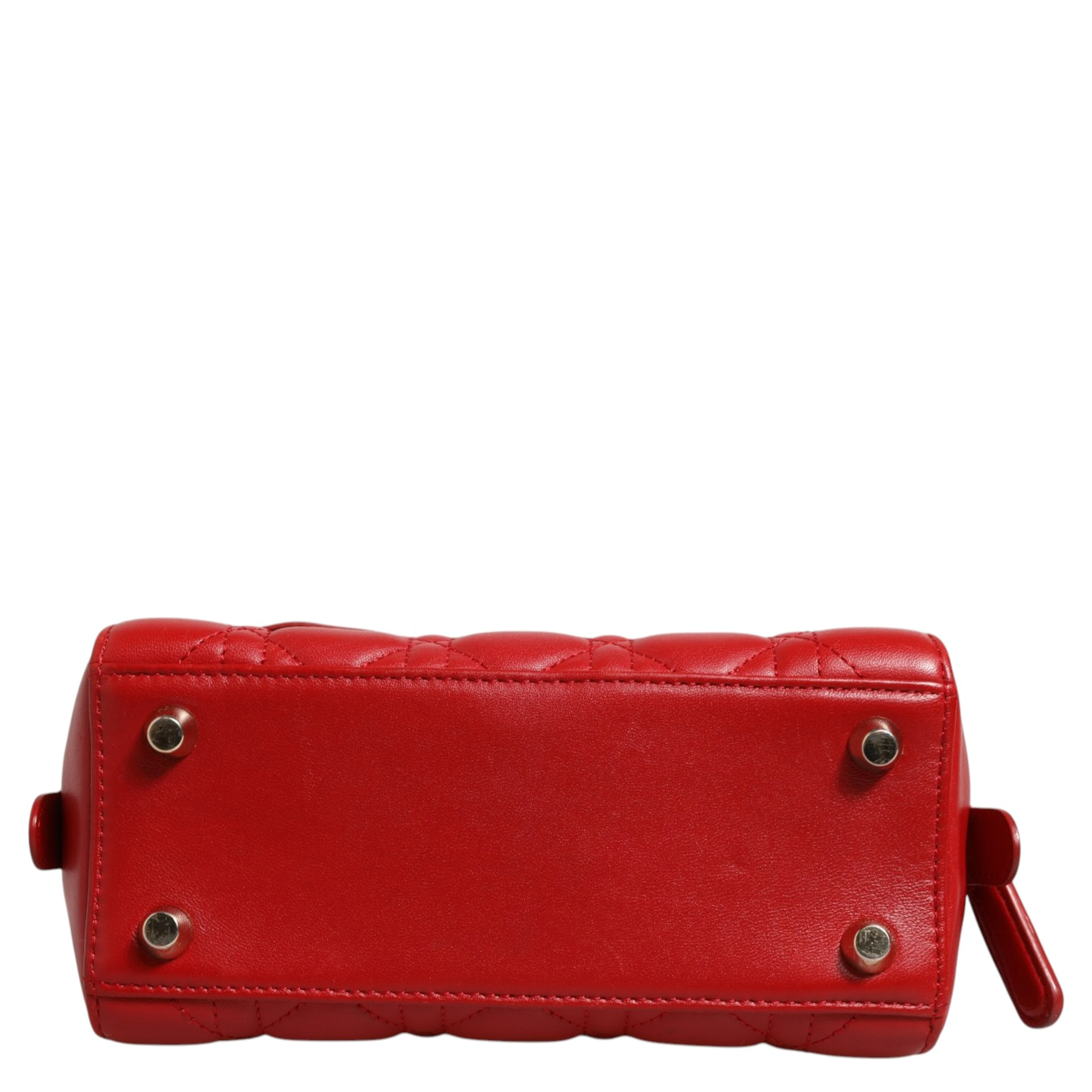 Small Dior Toujours Bag Black Macrocannage Calfskin