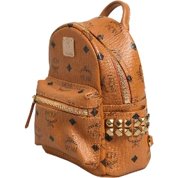 Stark Mini Backpack in Visetos Cognac