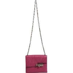 Mini Verrou Chaine Bag Chevre Mysore Magnolia