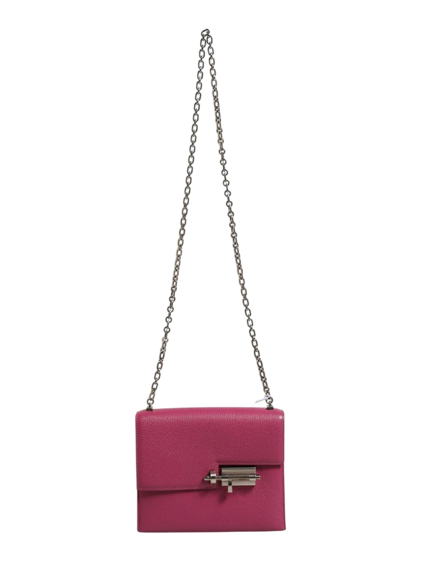 Mini Verrou Chaine Bag Chevre Mysore Magnolia