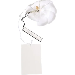 White flower Brooch