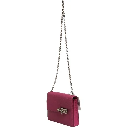 Mini Verrou Chaine Bag Chevre Mysore Magnolia