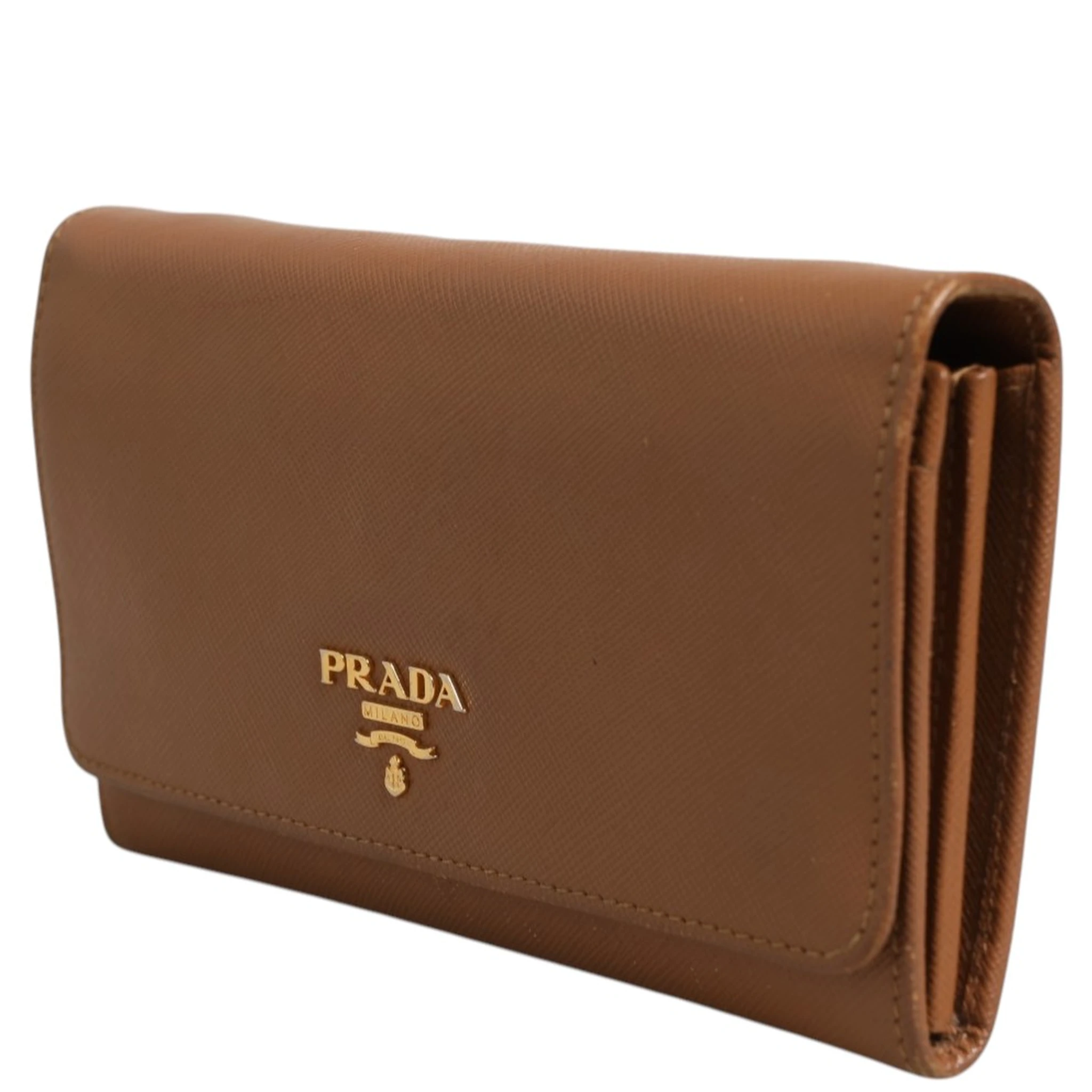 Brown and Gold Wallet Strap
