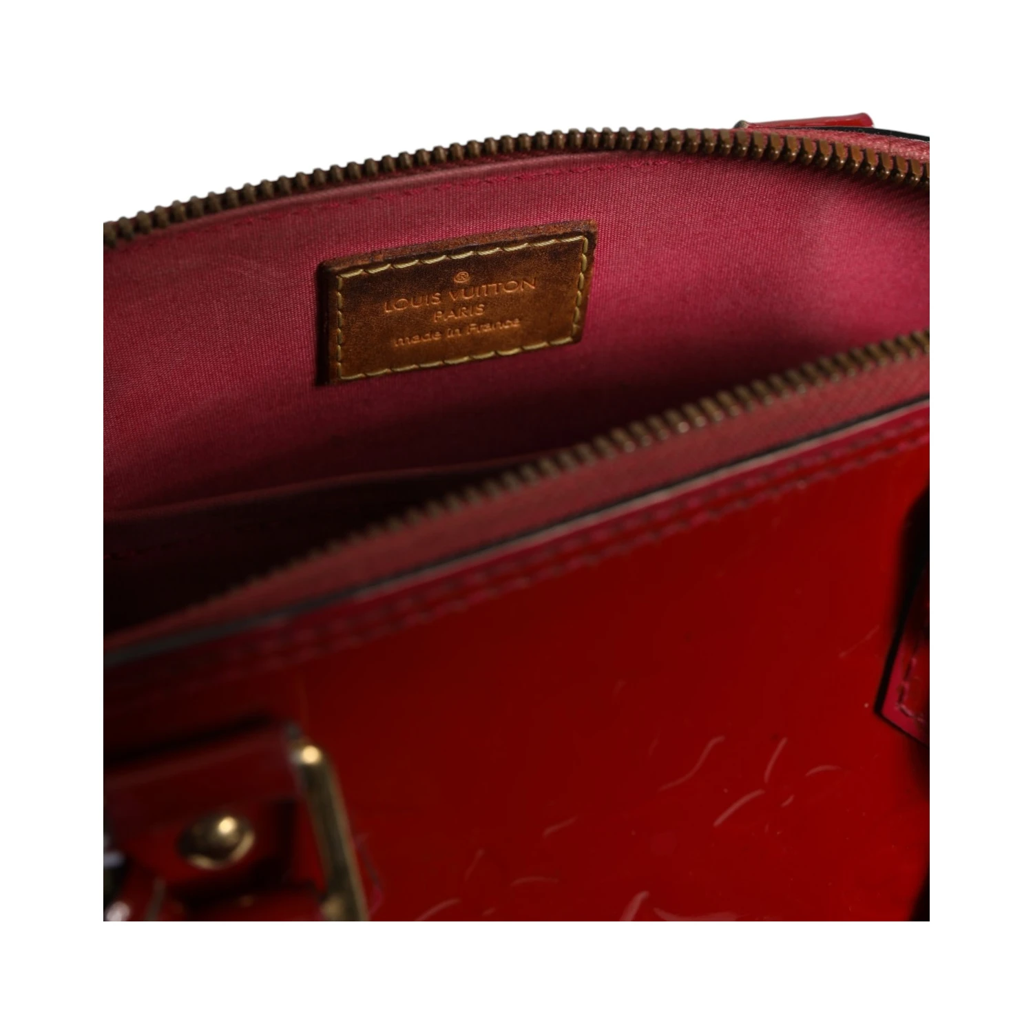 Pomme D'Amour Monogram Vernis Alma BB