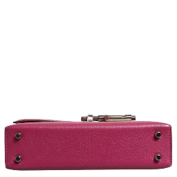Mini Verrou Chaine Bag Chevre Mysore Magnolia