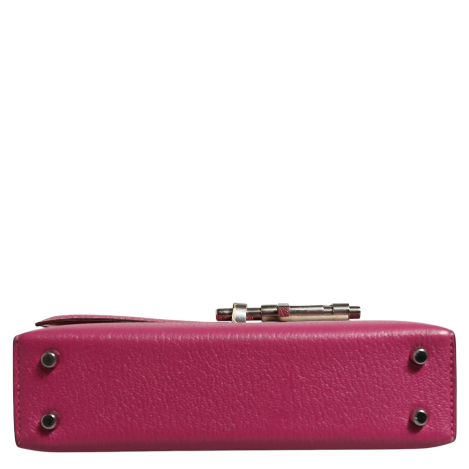 Mini Verrou Chaine Bag Chevre Mysore Magnolia
