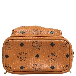 Stark Mini Backpack in Visetos Cognac