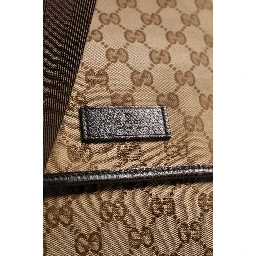 GG Canvas Flap Messenger Bag