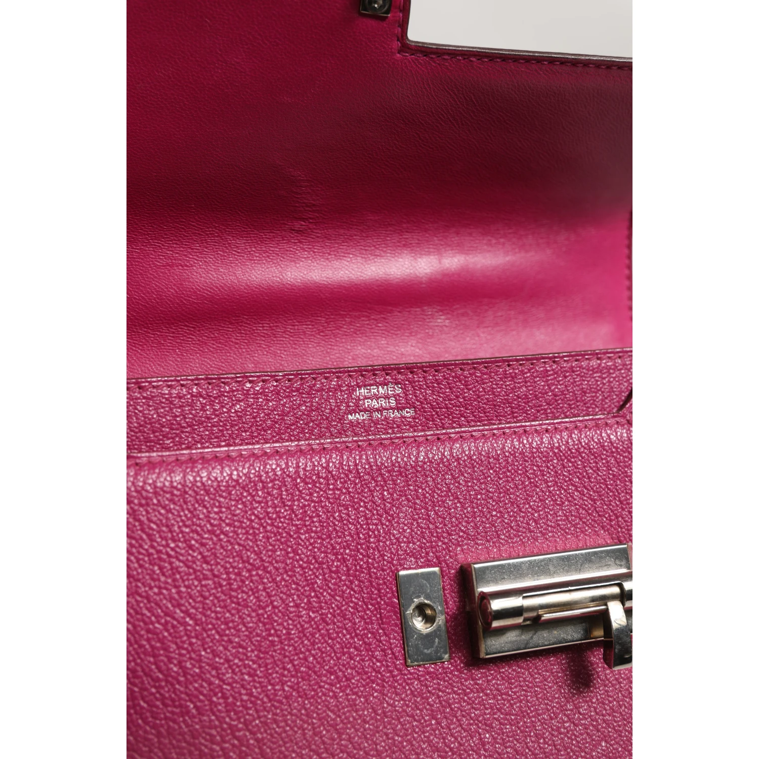 Mini Verrou Chaine Bag Chevre Mysore Magnolia