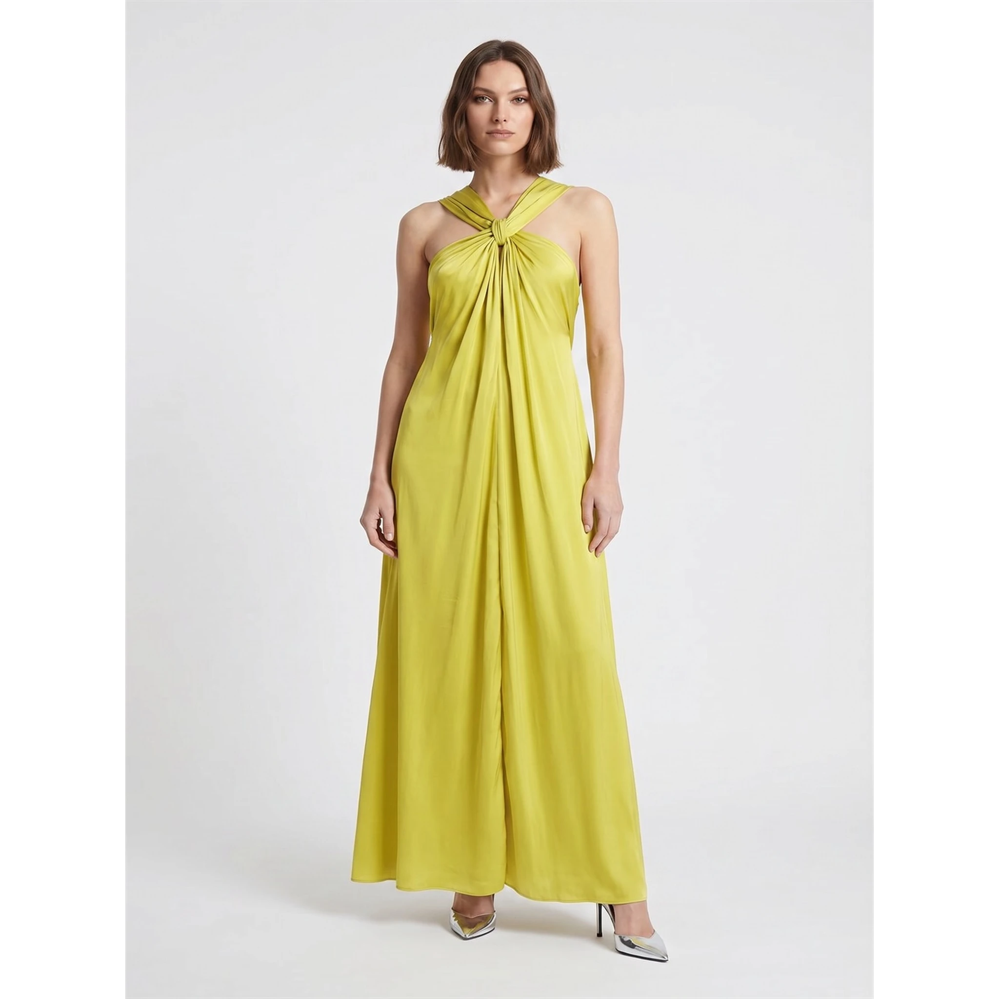 JAYCEE HALTERNECK MAXI DRESS