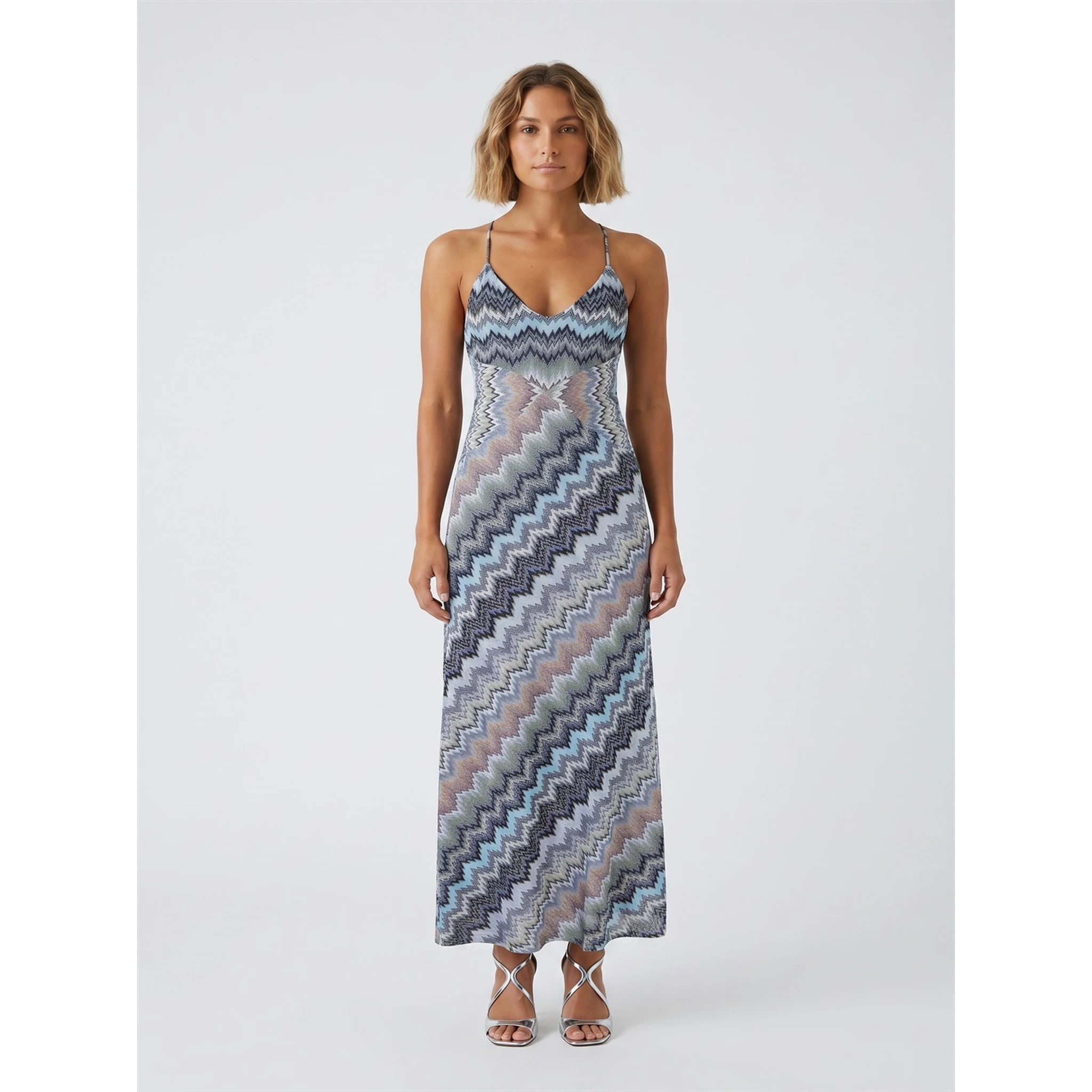 SLEEVELESS LONG DRESS