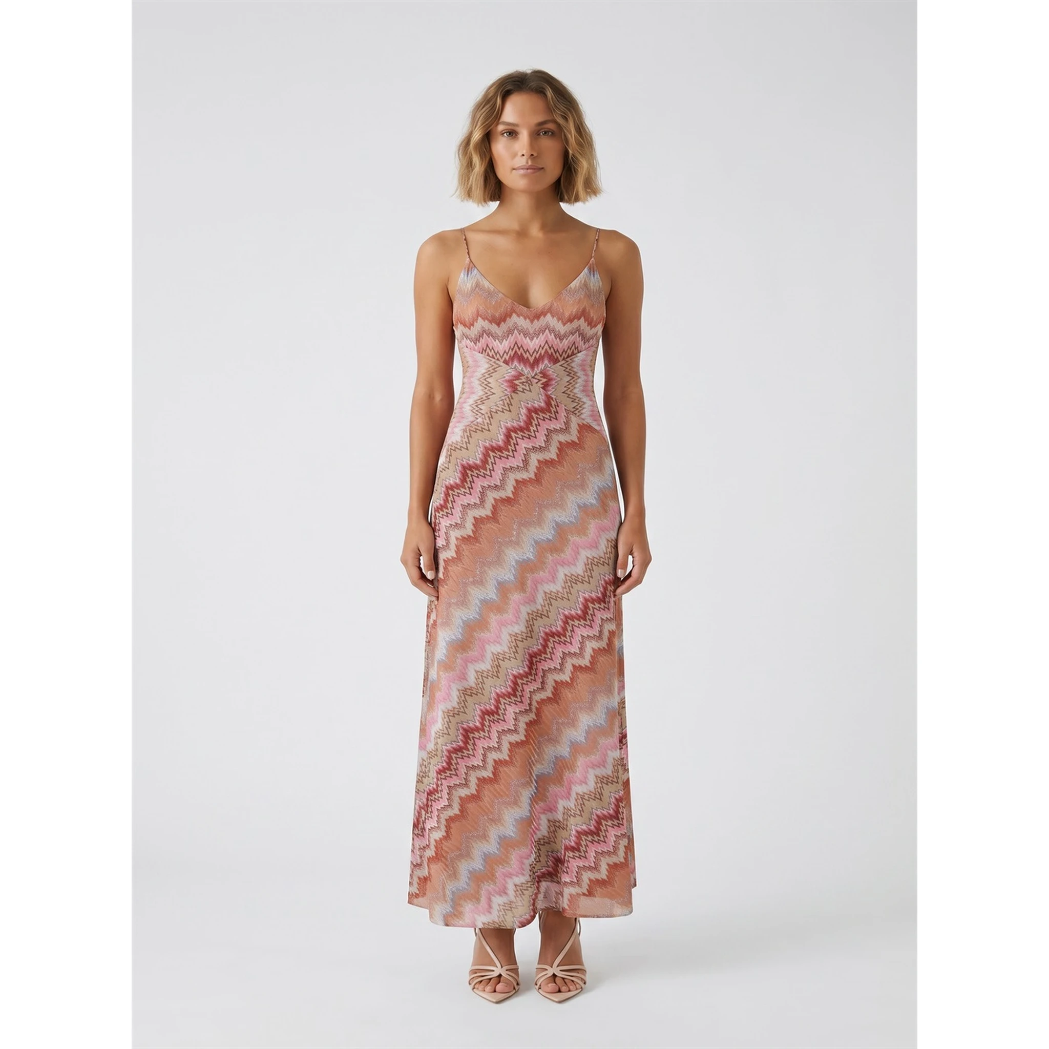 SLEEVELESS LONG DRESS