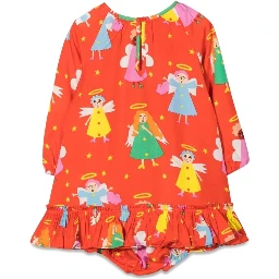 M/L DRESS WITH LITTLE ANGELS COULOTTES