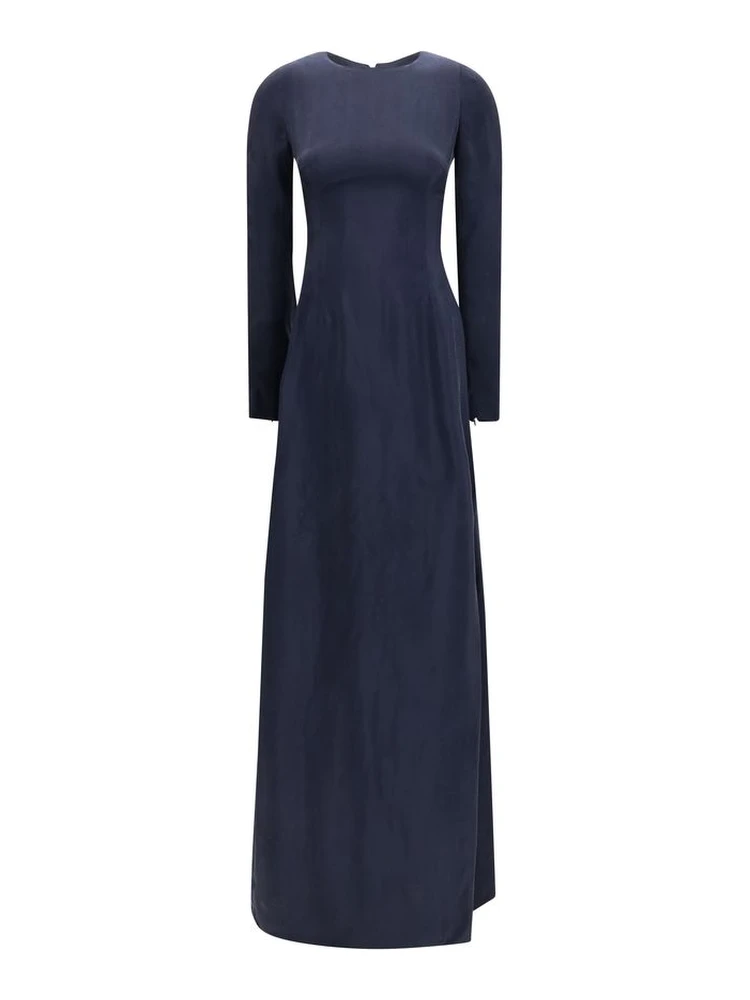 Blue Copper Casual Dress
