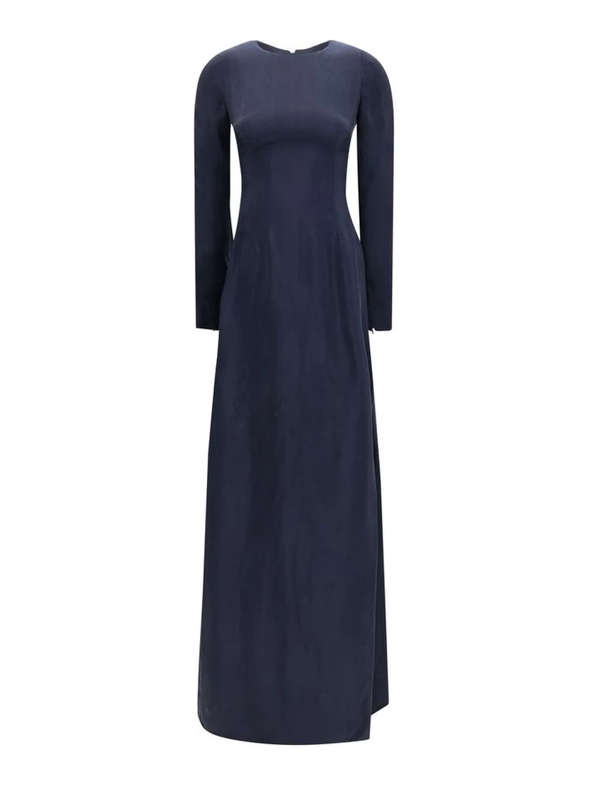 Blue Copper Casual Dress
