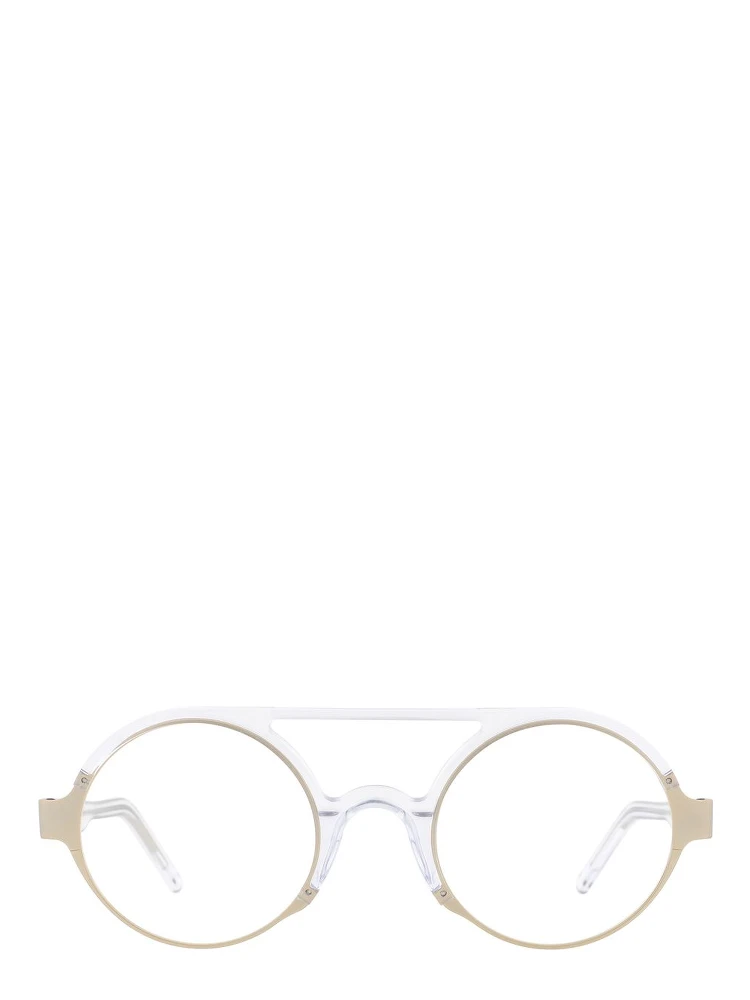 Gold Metal & Plastic Glasses (Frames)
