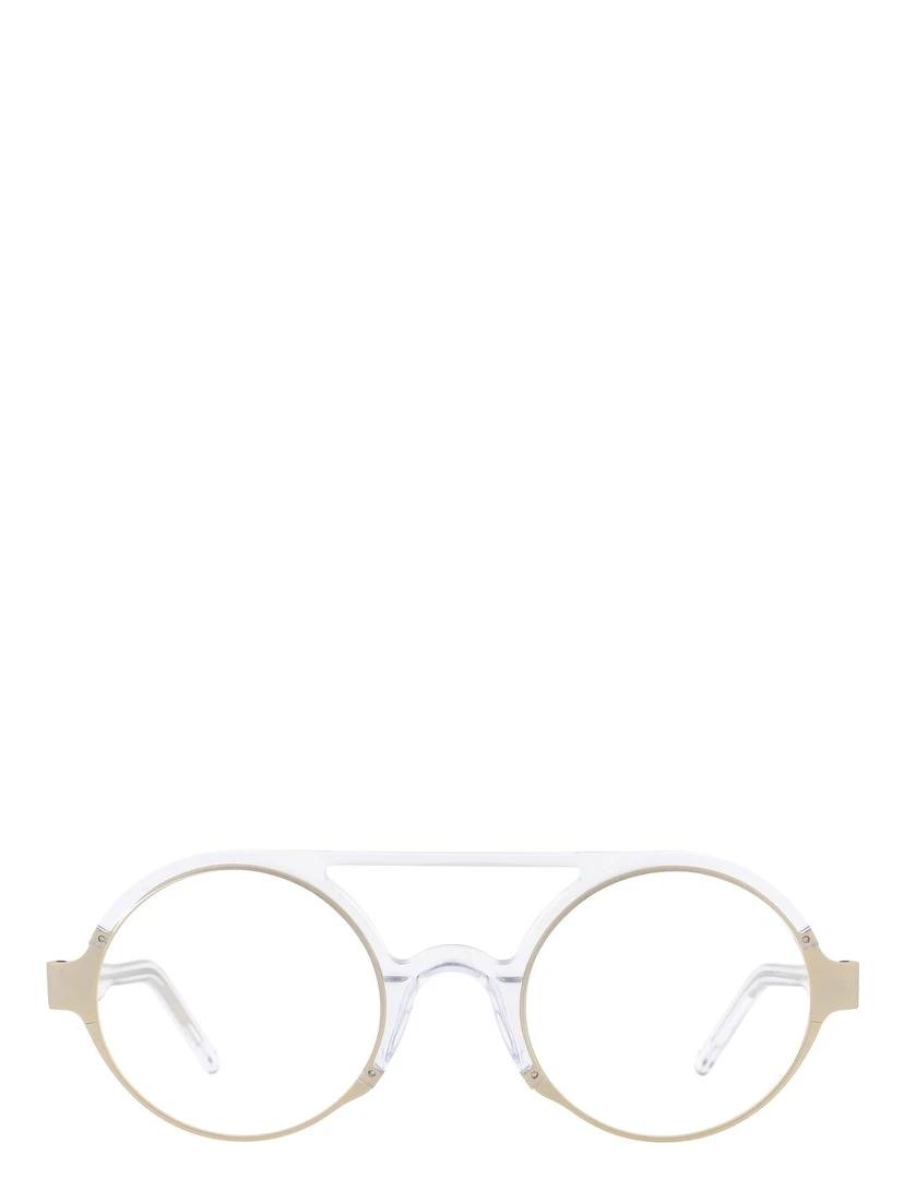 Gold Metal & Plastic Glasses (Frames)
