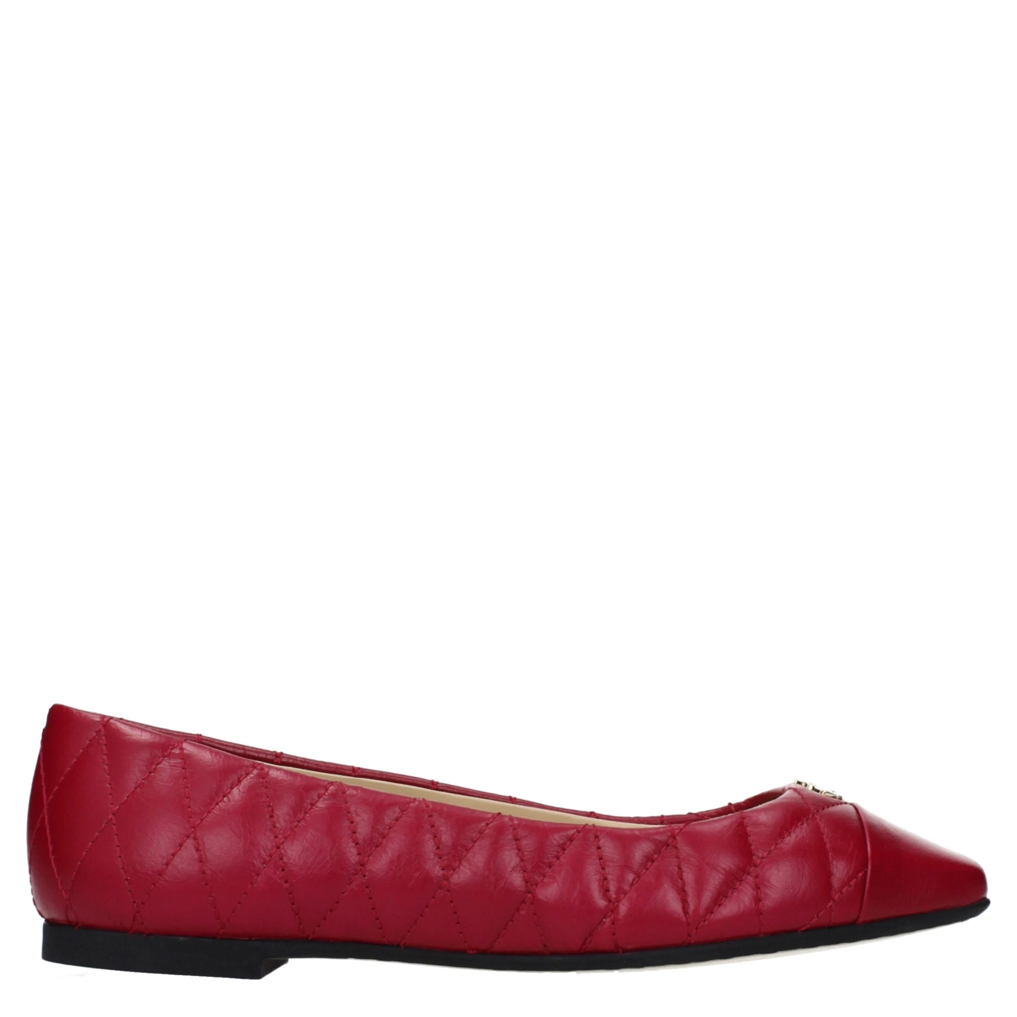 Pink Leather Ballet Flats
