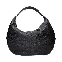 Black Leather Shoulder Bag