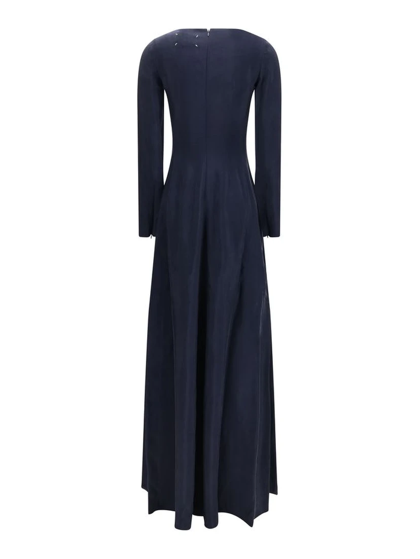 Blue Copper Casual Dress