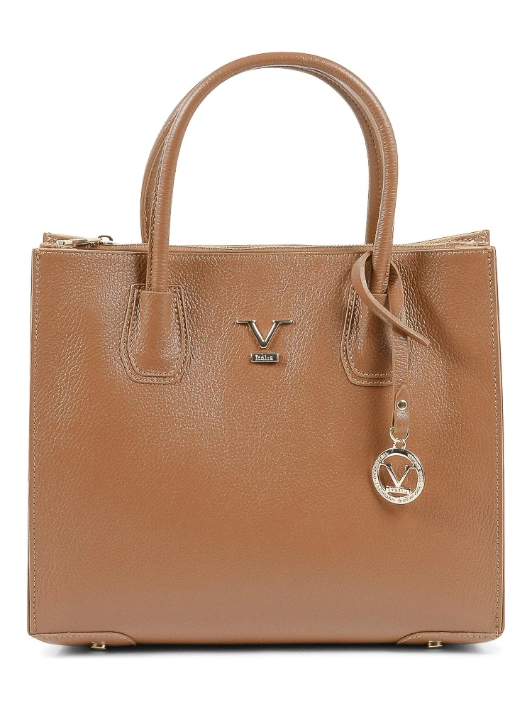 Brown Leather Tote Bag