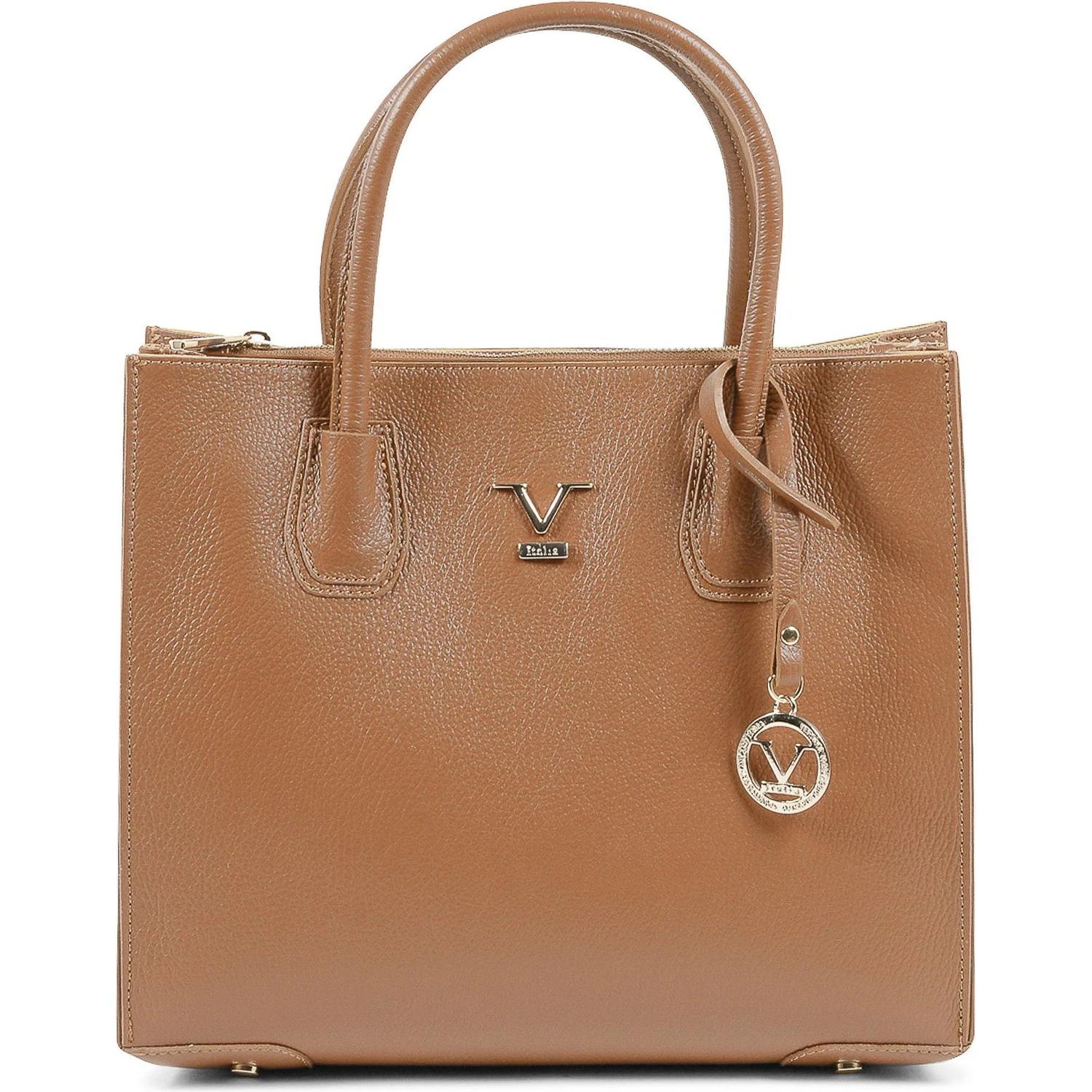 Brown Leather Tote Bag