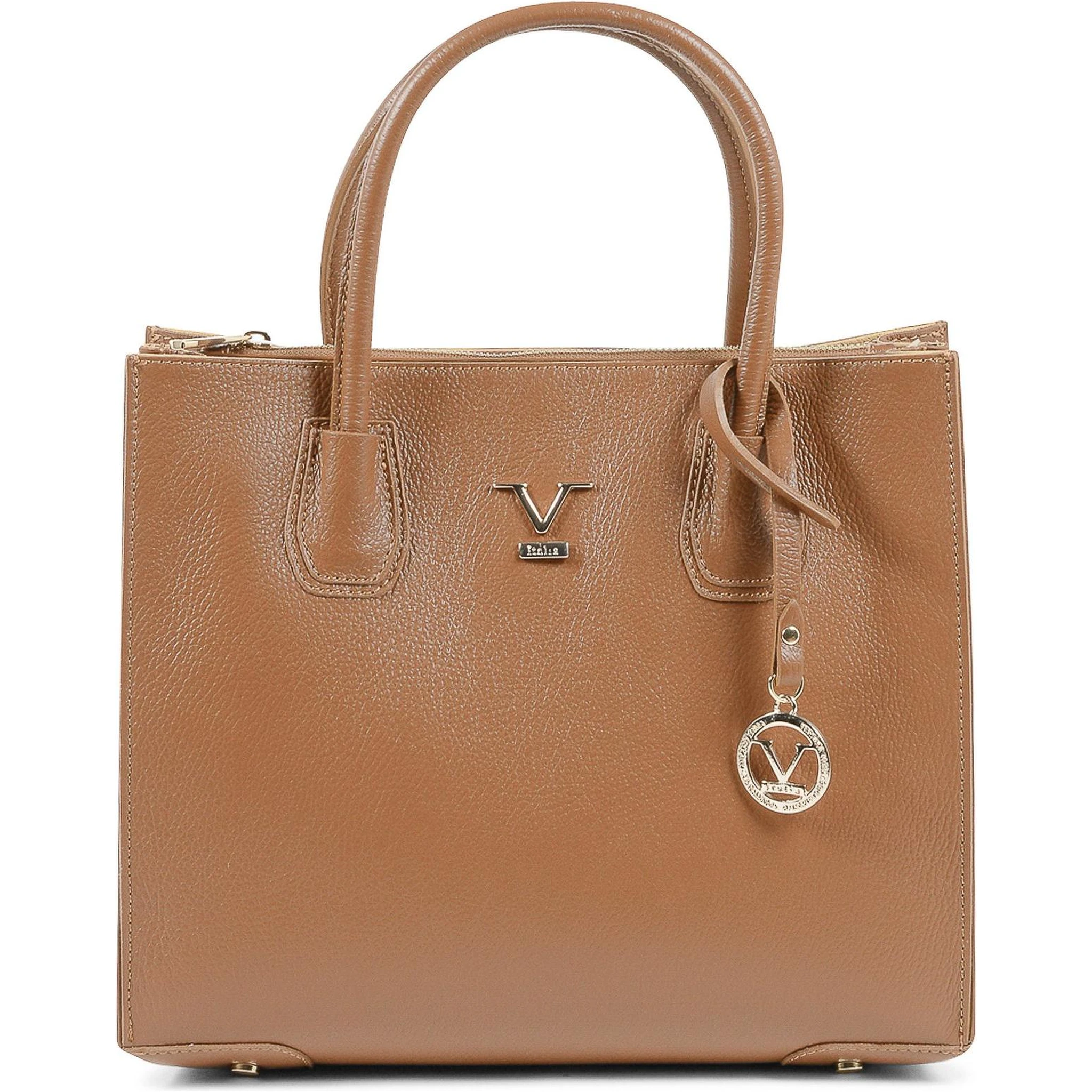 Brown Leather Tote Bag