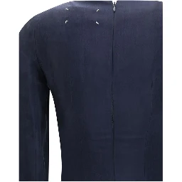 Blue Copper Casual Dress