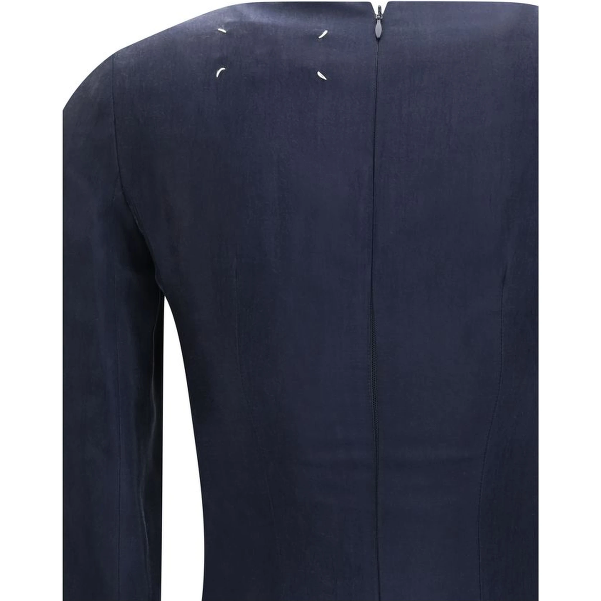Blue Copper Casual Dress