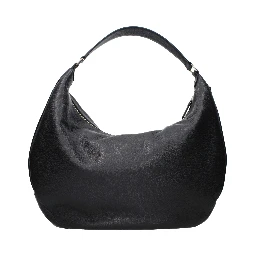 Black Leather Shoulder Bag